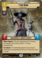 Cad Bane - Hostage Taker - Hyperspace - Foil