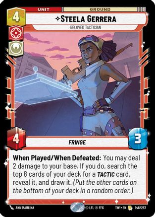 Steela Gerrera - Beloved Tactician - Foil