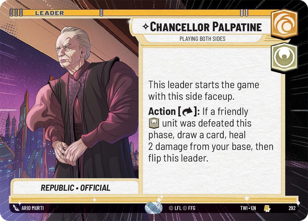 Chancellor Palpatine - Playing Both Sides - Hyperspace