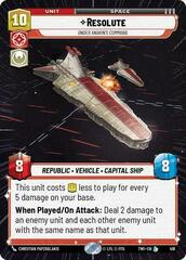 Resolute - Under Anakin's Command - Hyperspace - Foil