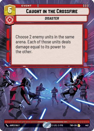 Caught in the Crossfire - Hyperspace