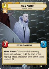 Sly Moore - Secretive Advisor - Hyperspace