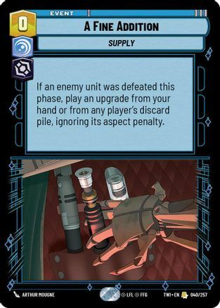 A Fine Addition