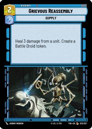 Grievous Reassembly