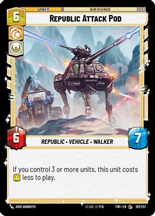 Republic Attack Pod