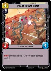 Dwarf Spider Droid - Foil