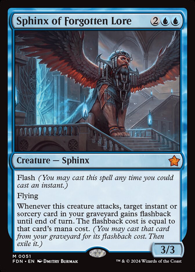 Sphinx of Forgotten Lore - Magic Singles » Foundations - Tales of ...