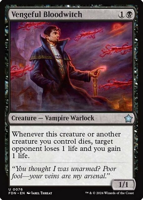 Vengeful Bloodwitch - Foil