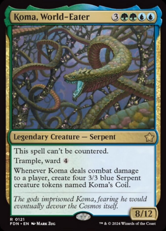 Koma, World-Eater - Foil