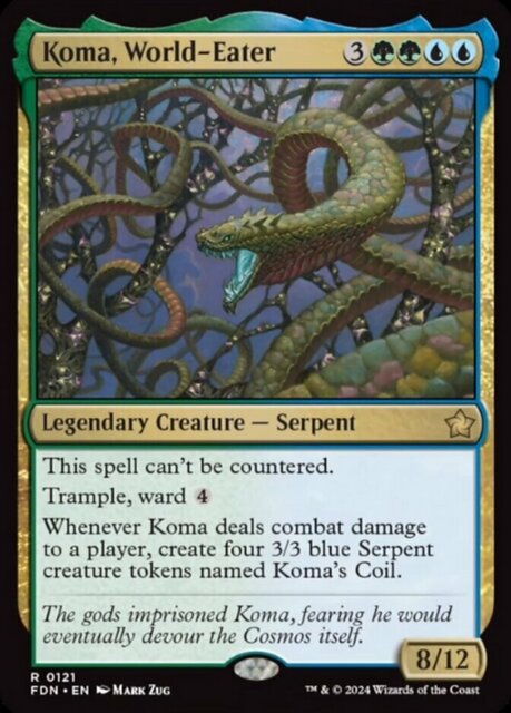 Koma, World-Eater - Foil