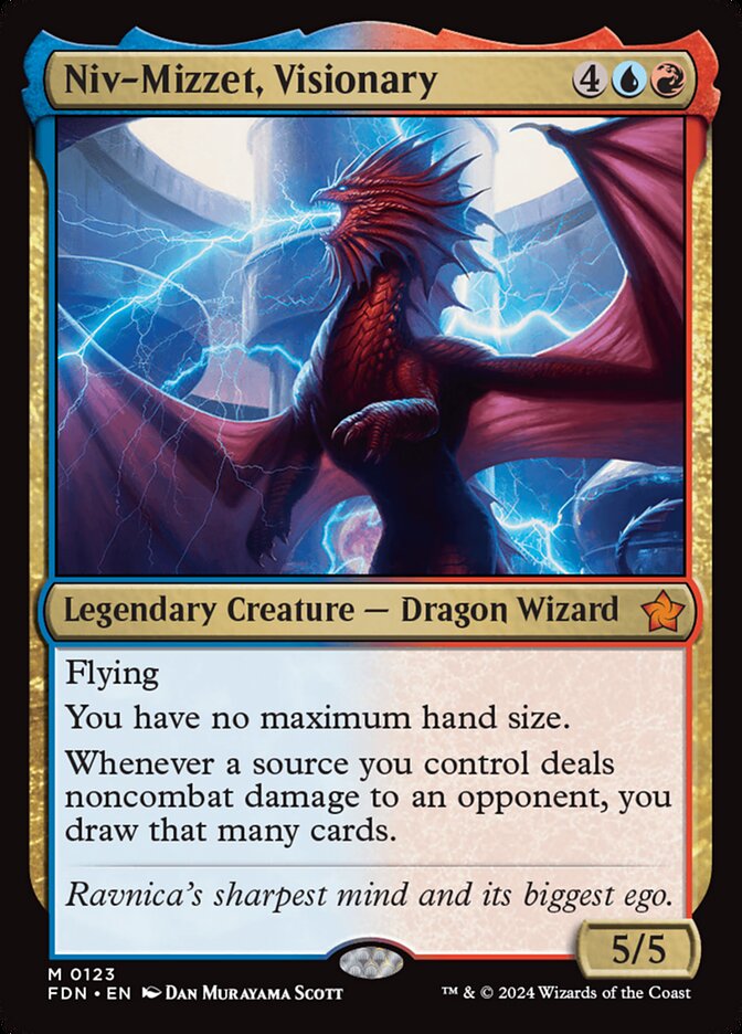 Niv-Mizzet, Visionary - Magic Singles » Magic Foundations - Gauntlet Games