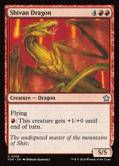 Shivan Dragon - Foil