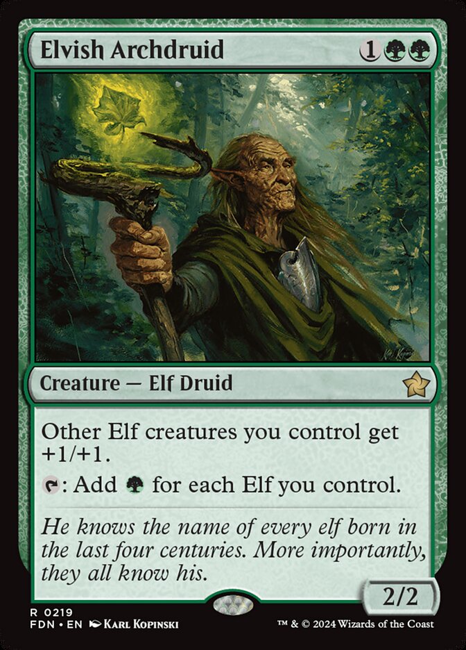 Elvish Archdruid - Foil