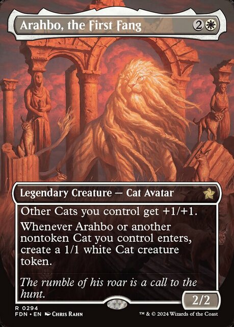 Arahbo, the First Fang - Foil - Borderless