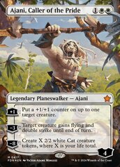 Ajani, Caller of the Pride - Mana Foil - Borderless