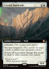 Crystal Barricade - Extended Art