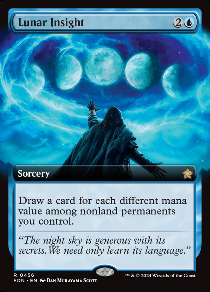 Lunar Insight - Foil - Extended Art