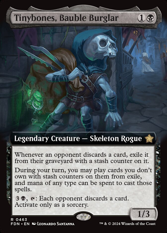 Tinybones, Bauble Burglar - Extended Art