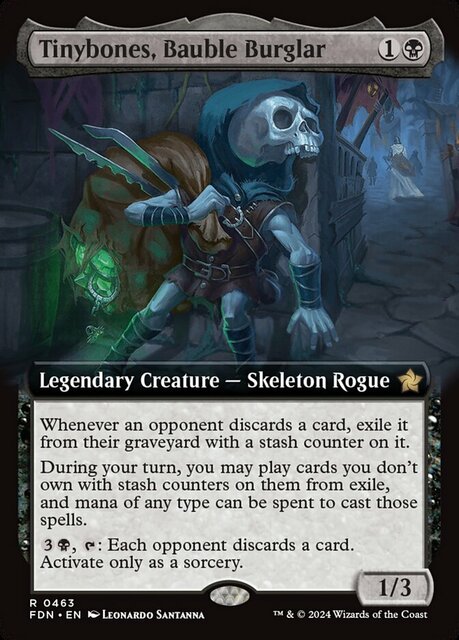 Tinybones, Bauble Burglar - Extended Art