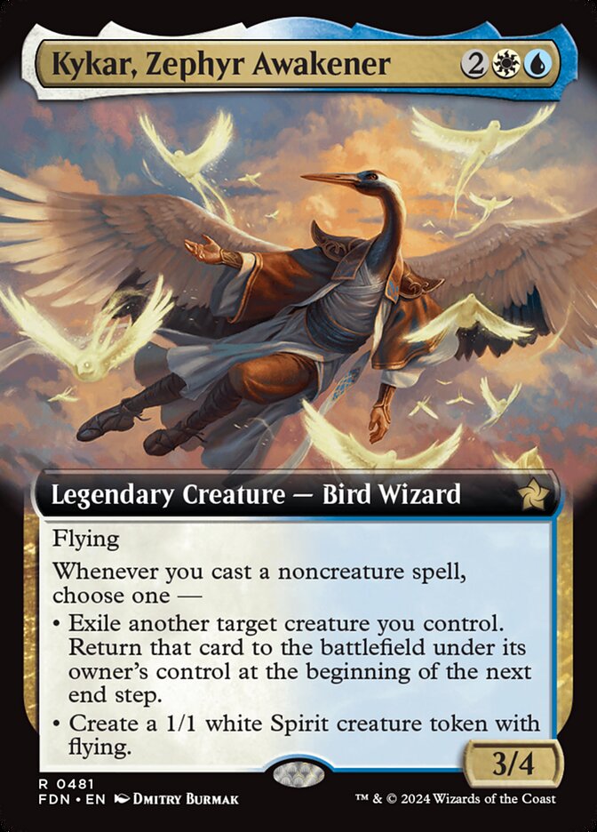 Kykar, Zephyr Awakener - Extended Art