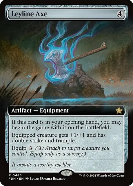 Leyline Axe - Extended Art