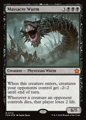 [Deprecated] [printing does not exist] Massacre Wurm