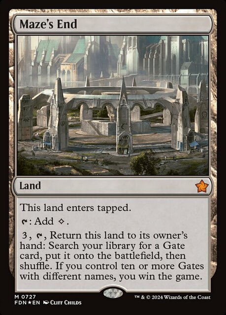 [Deprecated] [printing does not exist] Mazes End