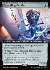 Scrawling Crawler - Foil - Extended Art