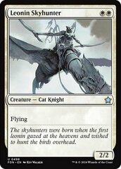 [Deprecated] [printing does not exist] Leonin Skyhunter - Foil