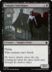 [Deprecated] [printing does not exist] Vampire Interloper - Foil