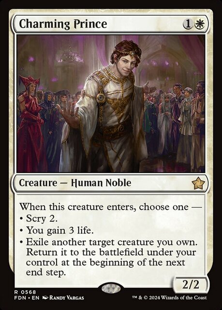 [Deprecated] [printing does not exist] Charming Prince - Foil