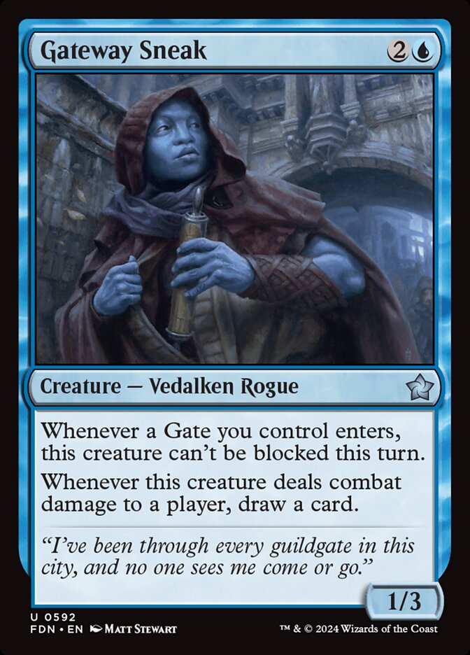 [Deprecated] [printing does not exist] Gateway Sneak - Foil