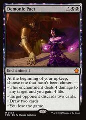 [Deprecated] [printing does not exist] Demonic Pact - Foil