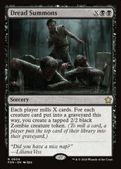 [Deprecated] [printing does not exist] Dread Summons - Foil