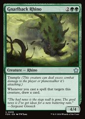 [Deprecated] [printing does not exist] Gnarlback Rhino - Foil