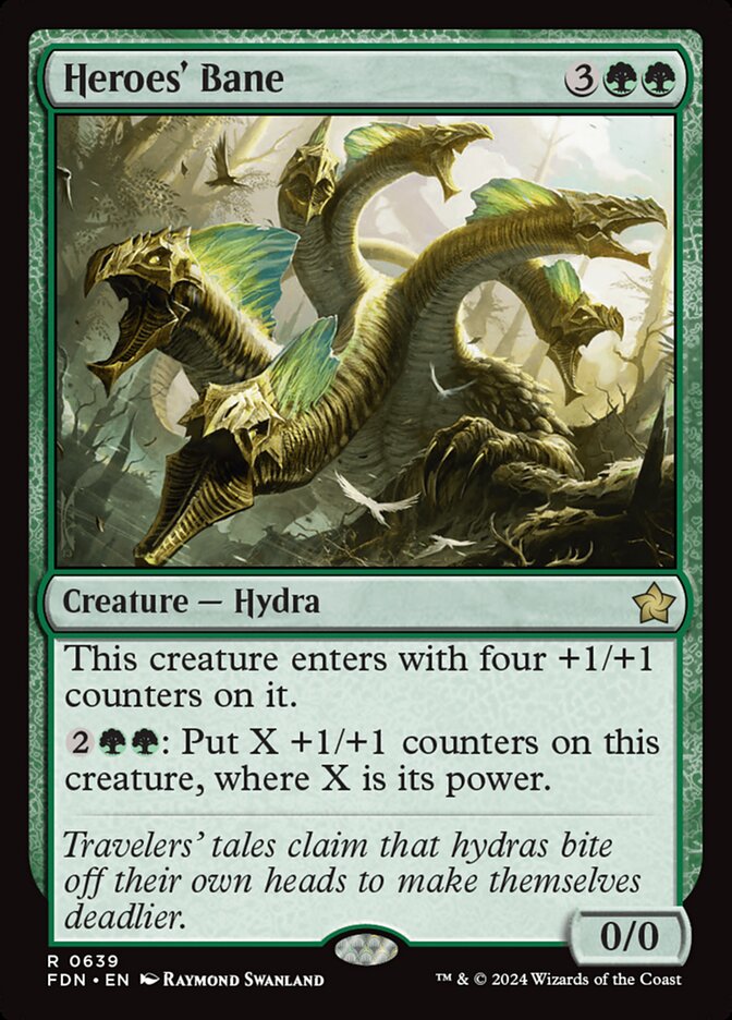 [Deprecated] [printing does not exist] Heroes Bane - Foil