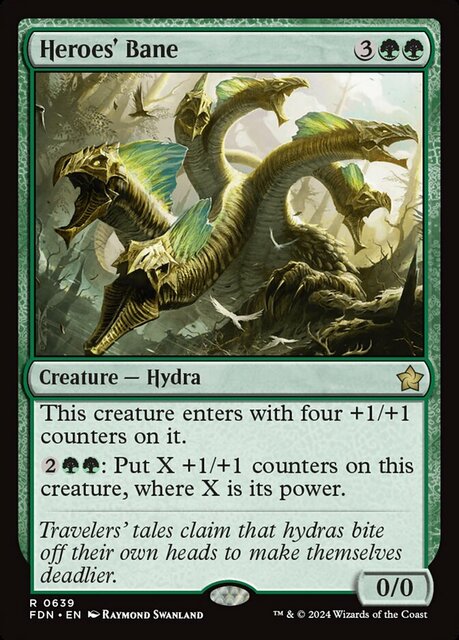 [Deprecated] [printing does not exist] Heroes Bane - Foil