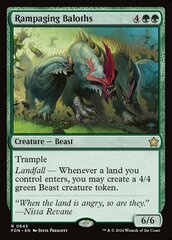 [Deprecated] [printing does not exist] Rampaging Baloths - Foil