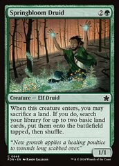 [Deprecated] [printing does not exist] Springbloom Druid - Foil