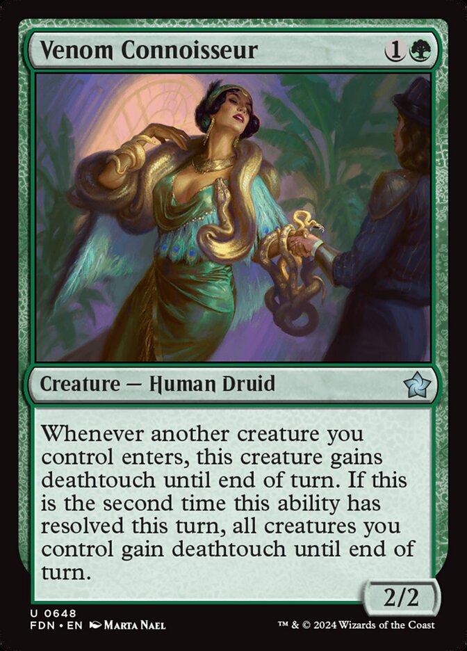 [Deprecated] [printing does not exist] Venom Connoisseur - Foil