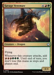 [Deprecated] [printing does not exist] Savage Ventmaw - Foil