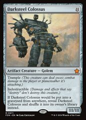 [Deprecated] [printing does not exist] Darksteel Colossus - Foil