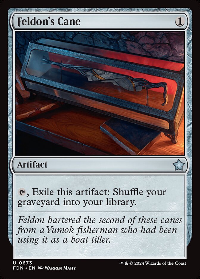 [Deprecated] [printing does not exist] Feldons Cane - Foil