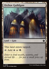 [Deprecated] [printing does not exist] Orzhov Guildgate - Foil