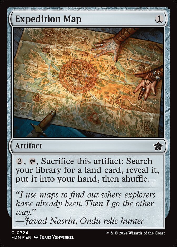 Expedition Map - Foil