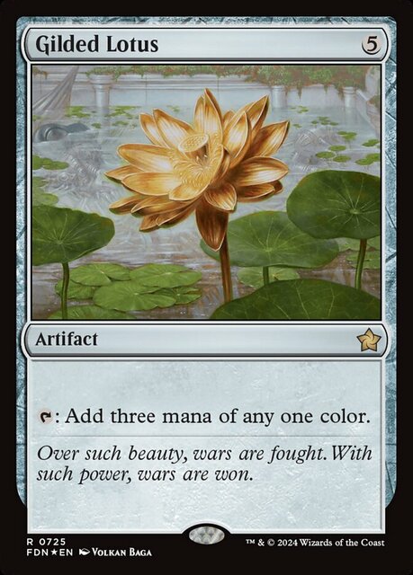 Gilded Lotus - Foil