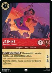 Jasmine - Rebellious Princess - 106/204 - Uncommon