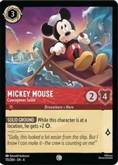 Mickey Mouse, Courageous Sailor (0115) - Cold Foil