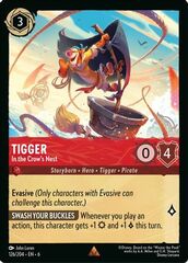 Tigger - In the Crow's Nest - 126/204 - Rare - Cold Foil