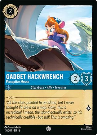 Gadget Hackwrench - Perceptive Mouse - 151/204 - Common